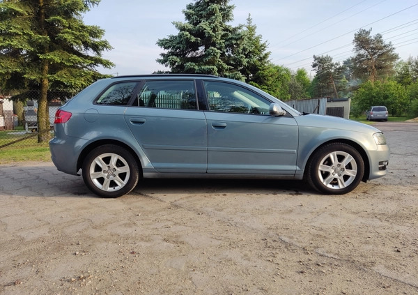 Audi A3 cena 24999 przebieg: 208000, rok produkcji 2010 z Konin małe 352